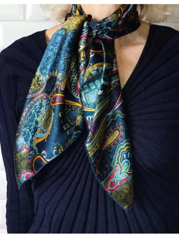 New Mon Foulard en Soie Foulard Carré en soie femme CBF2451