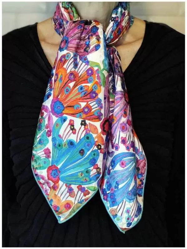 Store Mon Foulard en Soie Foulard Carre en soie luxe femme CBF2935