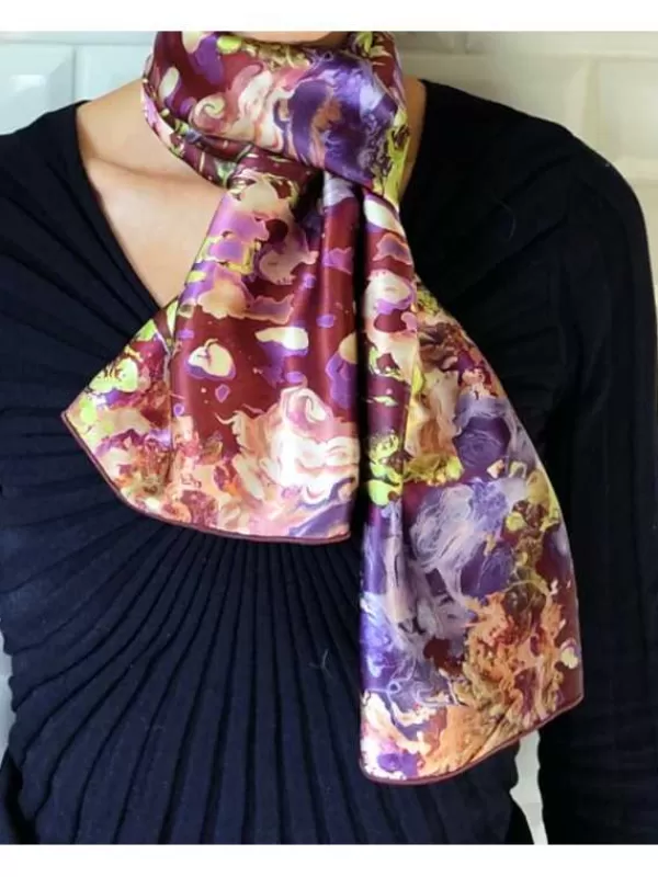 Hot Mon Foulard en Soie Foulard écharpe en soie cbfe2183