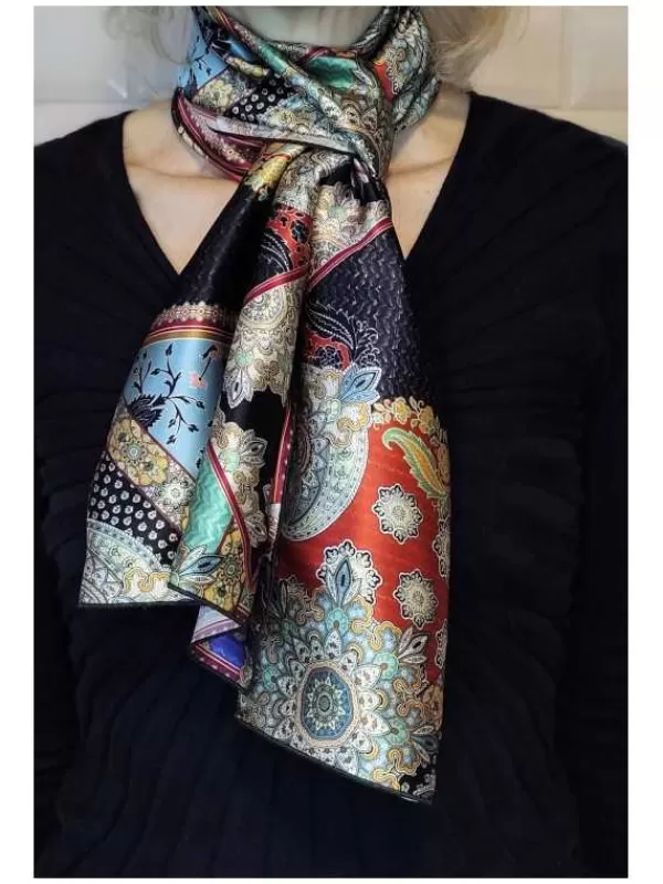 Cheap Mon Foulard en Soie Foulard écharpe en soie cbfe1927