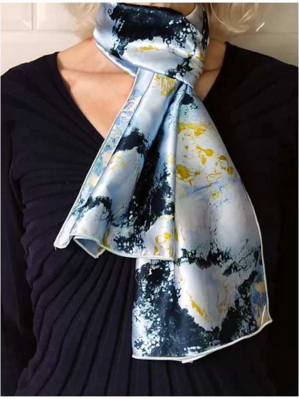 Sale Mon Foulard en Soie Foulard écharpe en soie CBFE2462