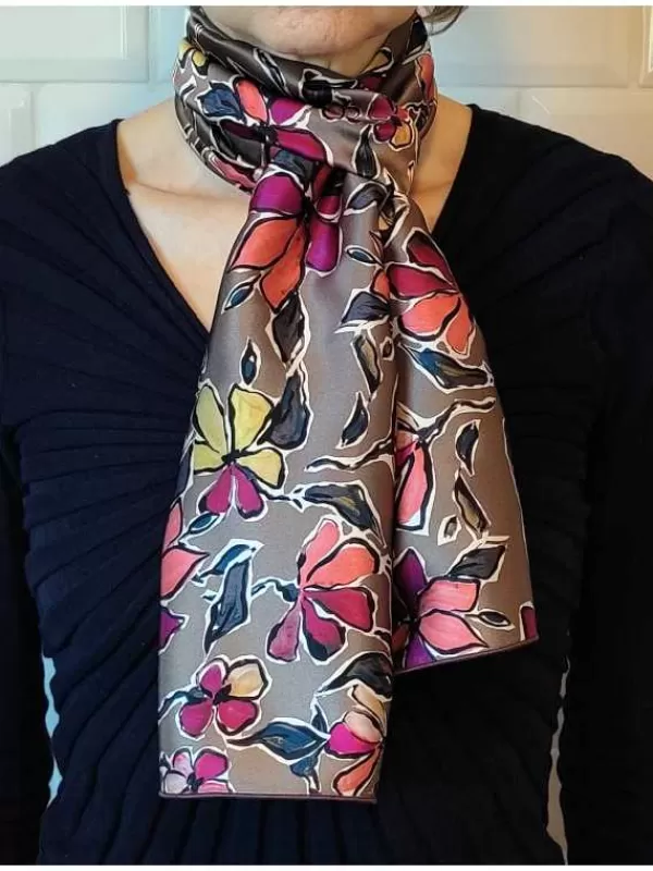 Hot Mon Foulard en Soie Foulard écharpe en soie cbfe2208