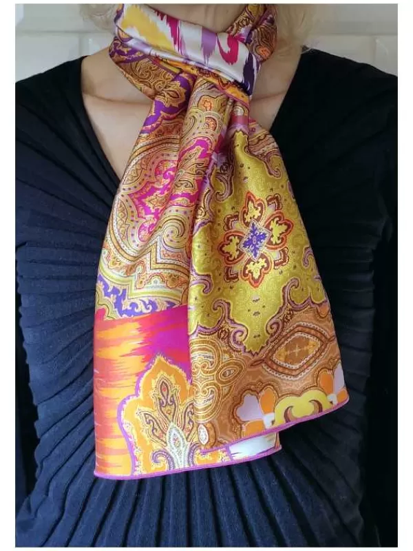 Fashion Mon Foulard en Soie Foulard écharpe en soie cbfe2310