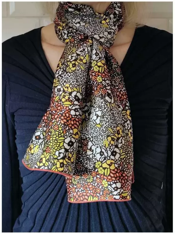 Fashion Mon Foulard en Soie Foulard écharpe en soie cbfe2307