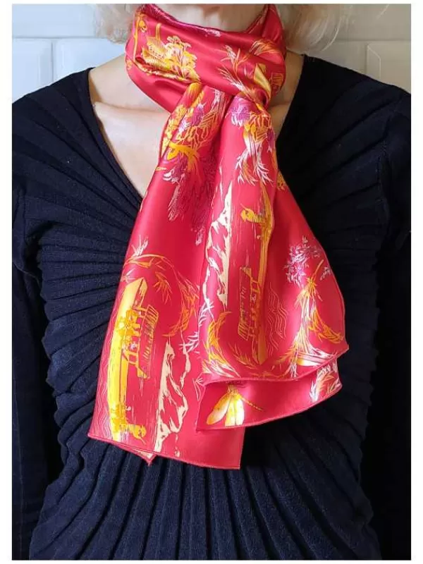 Sale Mon Foulard en Soie Foulard écharpe en soie cbfe2338