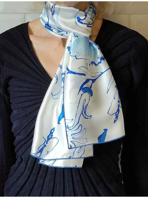 Cheap Mon Foulard en Soie Foulard écharpe en soie cbfe2336