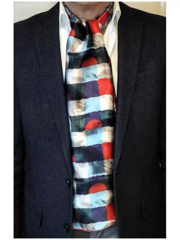 Outlet Mon Foulard en Soie Foulard écharpe en soie homme CBF EH2253