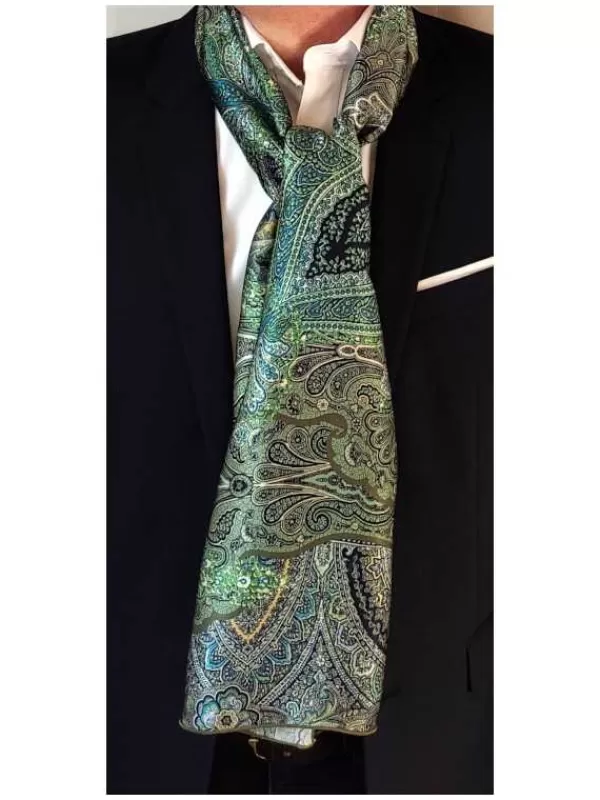 Sale Mon Foulard en Soie Foulard écharpe en soie homme CBF EH2176