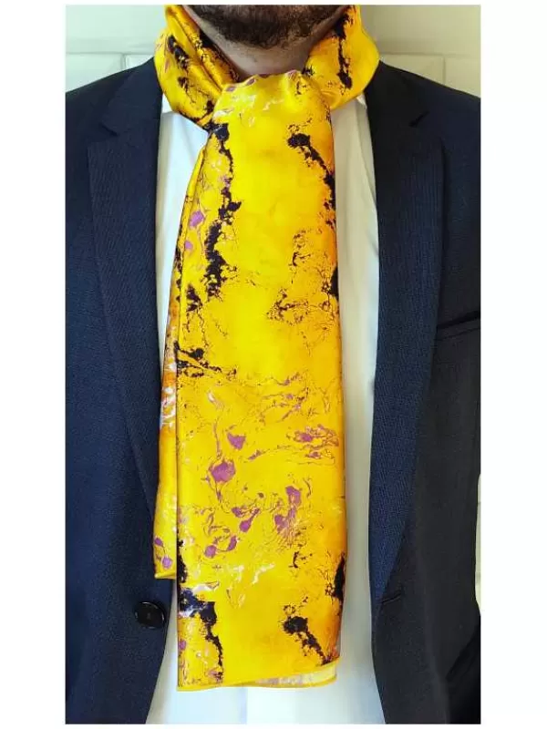 New Mon Foulard en Soie Foulard écharpe en soie homme CBF EH2461