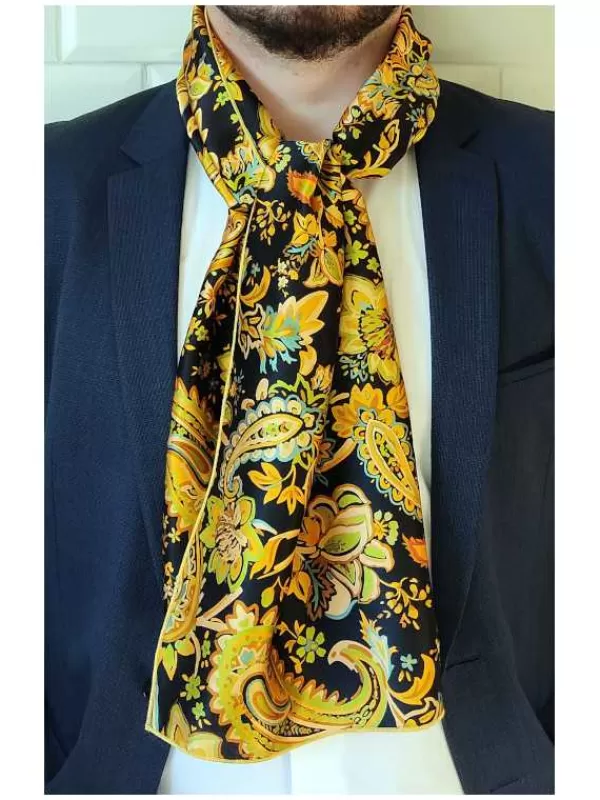Online Mon Foulard en Soie Foulard écharpe en soie homme CBF EH2468