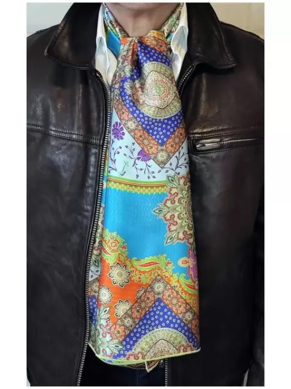 Flash Sale Mon Foulard en Soie Foulard écharpe en soie homme CBF EH1952