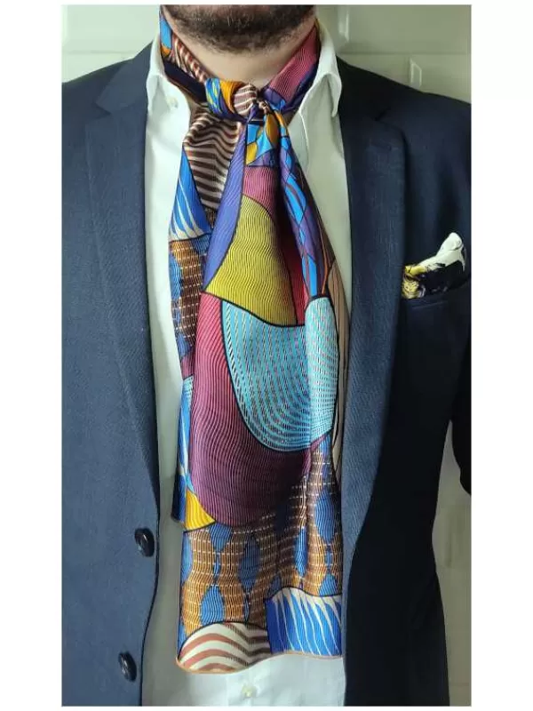 Store Mon Foulard en Soie Foulard écharpe en soie homme CBF EH 2302