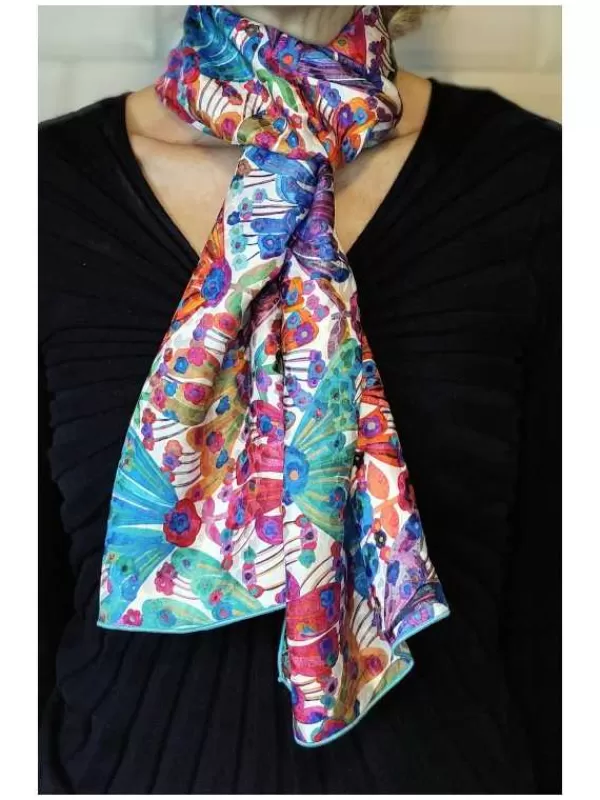 Flash Sale Mon Foulard en Soie Foulard Echarpe en soie luxe femme CBFE2935