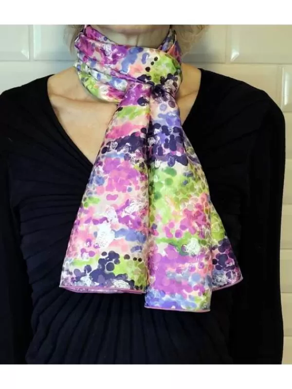Cheap Mon Foulard en Soie Foulard Echarpe en soie luxe femme CBFE2942